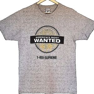 Supreme Americas Most Wanted Tee FW14